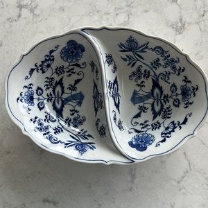Blue Danube serving bowl